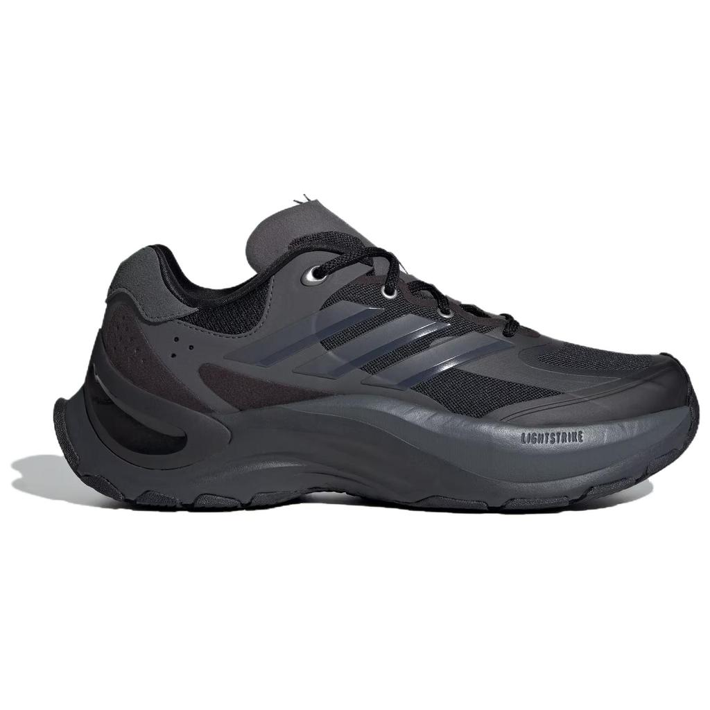 Adidas Maxxwavy Comfortable Versatile Low-Top Urban Commuting Running Shoes Unisex Sneakers Black JH9631