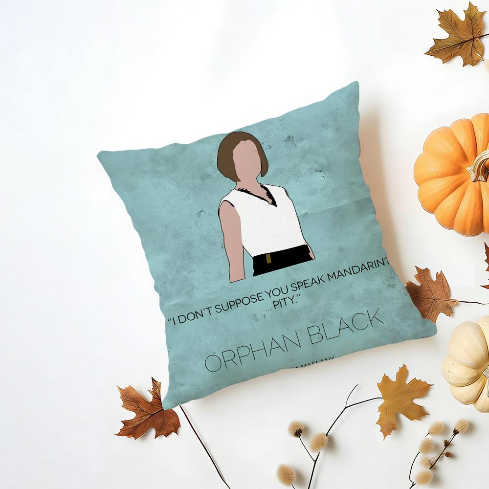 RRachel Duncan Cushion Cover Washable Linen Pillowcase Soft for Daily Sofa Bed Home Room Decor