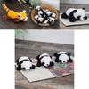 Panda Raccoon Plush Toy With Magnetic Attachment For Kids And Gifts
