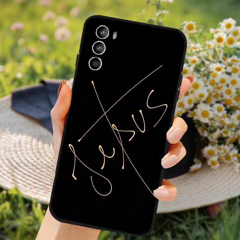 Phone Case For Moto G84 G04 G22 G31 G32 G42 G52 G10 G20 G30 G60 G13 G14 G50 G100 G73 G23 Jesus Case