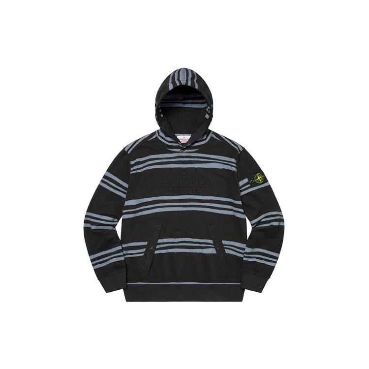 Supreme Stone Island Warp Stripe Hooded