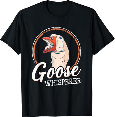 Geese Whisperer Goose Owner Vintage Funny Saying T-Shirt