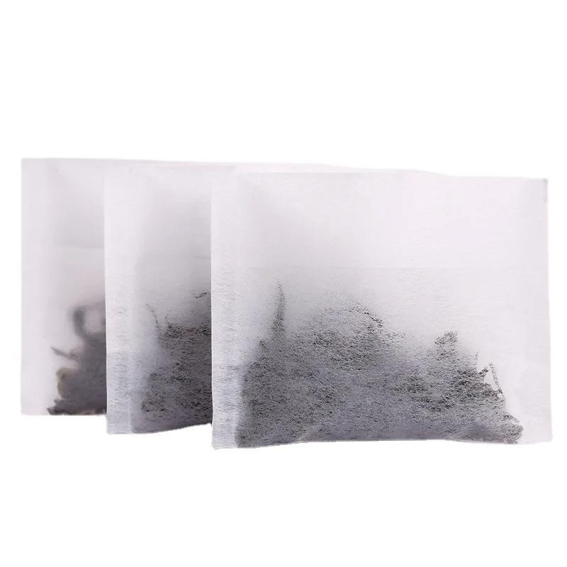 100pcs Disposable Tea Bags with Disposable Filters, Including Flip Sealed Empty Tea Bags and Vanilla Pine Tea Bags