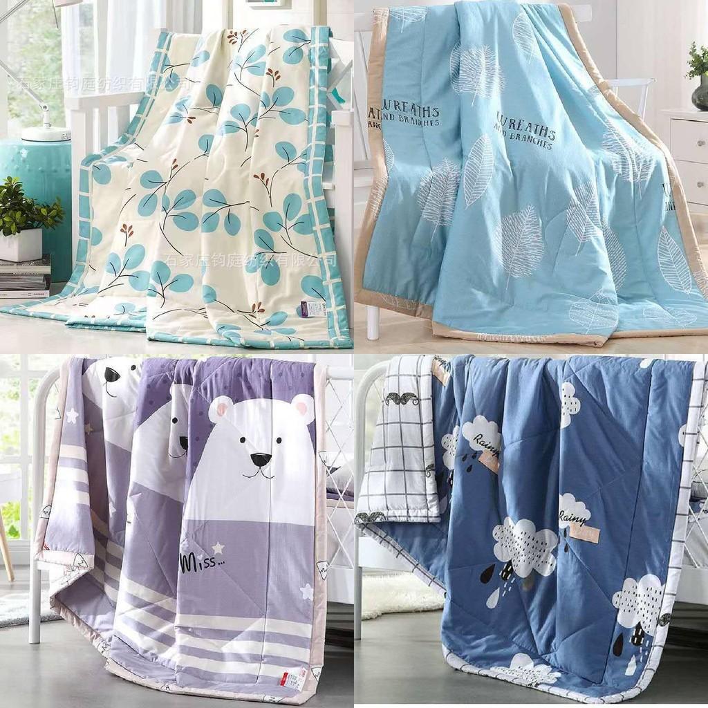 Bedroom With Duvet Modern Minimalist Style And Polyester Material Quilt For Kids