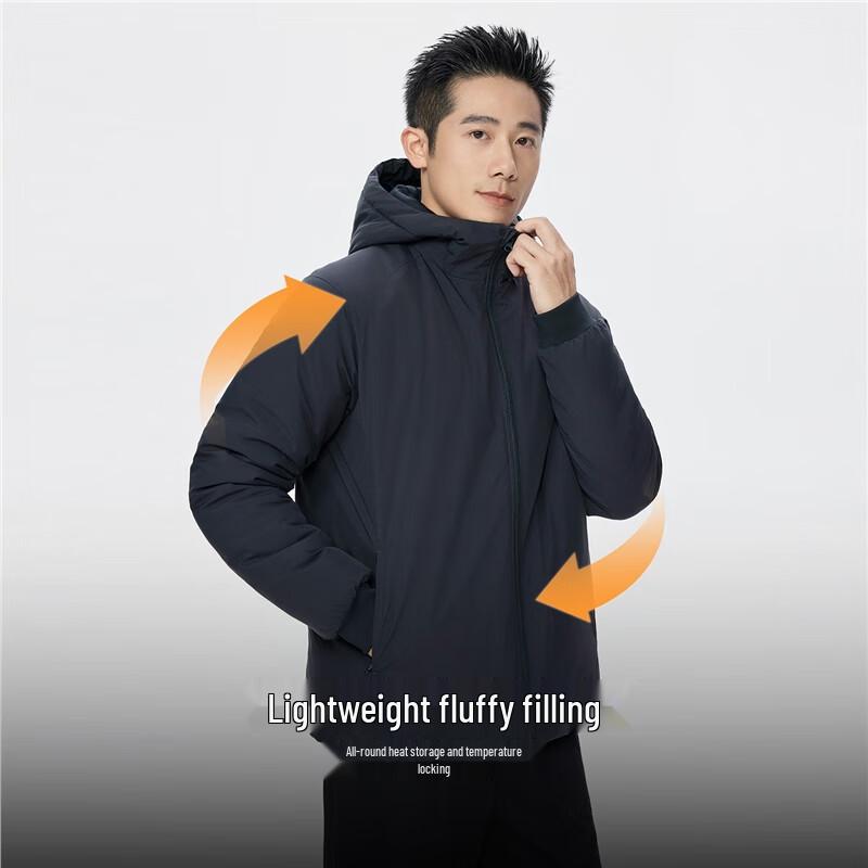 Giordano Men's Hooded Padded Jacket