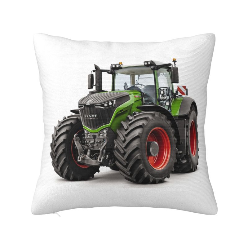 

Наволочка для трактора Домашняя декоративная Каваий Подушка для стула Квадратная наволочка 30x30cm 12x12in