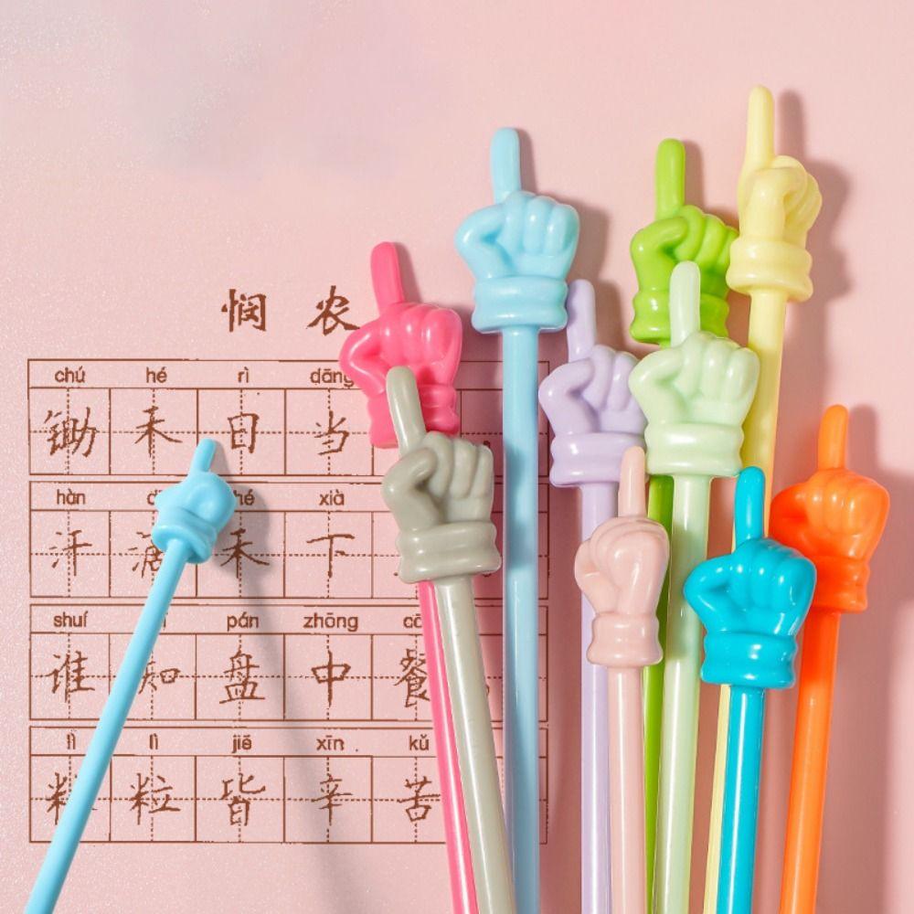 10Pcs/set Smooth Finger Reading Stick Colorful Hand Pointers Stick Teaching Stick  Classroom Helpers