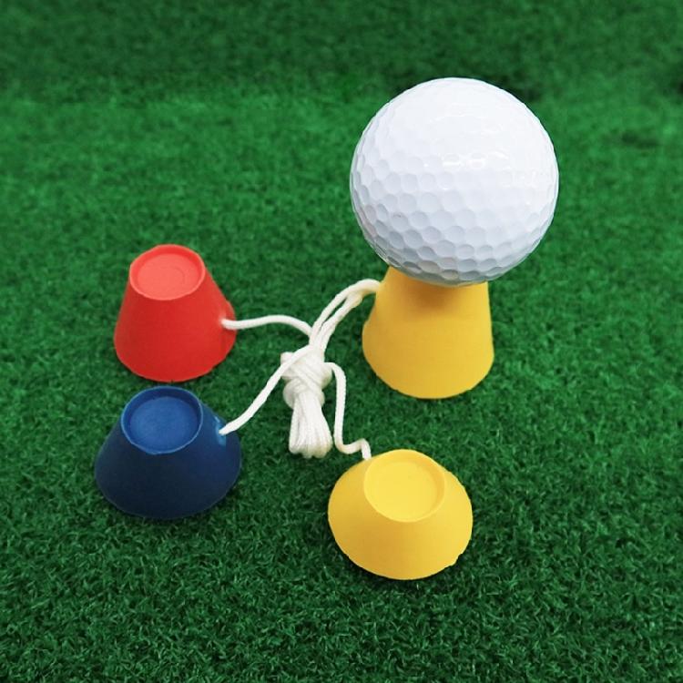 Durability Rubber Golf Tees Golfer Ball Tees Holder Golf Mat Golf Practice Tees for Convenient Outdoor Use