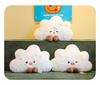 Cute White Cloud Plush Throw Pillow & Toy Doll