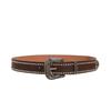 Hip Hop Women Waistband Zinc Zinc Alloy Pin Buckle PU Leather Belt Jeans Belt Rivet Waist Belt  Women