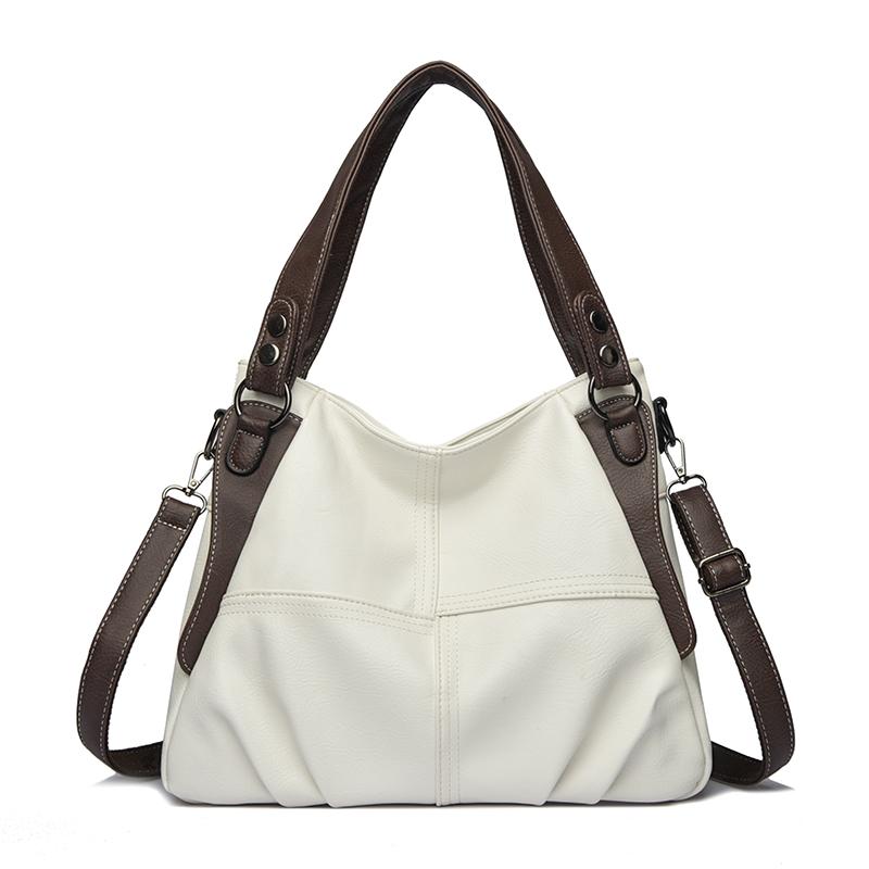 Large Capaci Pu Leather Tote Bag Women's Handbag 2026 New Faionable Crossbody Bag Casual Shoulder Bag