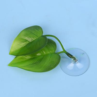 1Pc Artificial Aquarium Leaf Plants Decoration Betta Fish Rest Spawning Ornamental Plant Fish Play Relax Hide Leaf Hammock