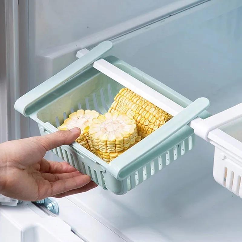 Kühlschrank Plastik Aufbewahrungsschublade Aufbewahrungsbox Obst und Eier Lebensmittel Aufbewahrungsbox Küchenzubehör Aufbewahrungsbehälter
