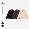 PLANETMUSIC Retro Reversible Plaid Lapel Jacket for Men - Spring/Autumn Collection