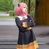 Ania Fujie Cosplay Costume, Spy House Anime Party Cosplay Complete Performance Set, Halloween Party Costume