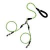 Durability Detachable Dog Leashes with Safety Ergonomic Handle and Reflective for Enduring Performances