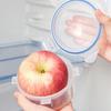Clear Dome Reusable Food-Safe Fresh-Keeping Container | Airtight Leak-Proof Stackable | Ideal for Kitchen Produce Storage Box