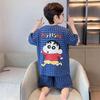Astronaut Boys Summer Pajama Set - Short Sleeve & Pants for Kids & Teens