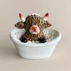 Highland Cow Resin Statue: Creative Festival Bathroom and Home Decoration Gift