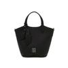 Daks Black Dd Logo Leather Tote Bag Dcba6e330bk