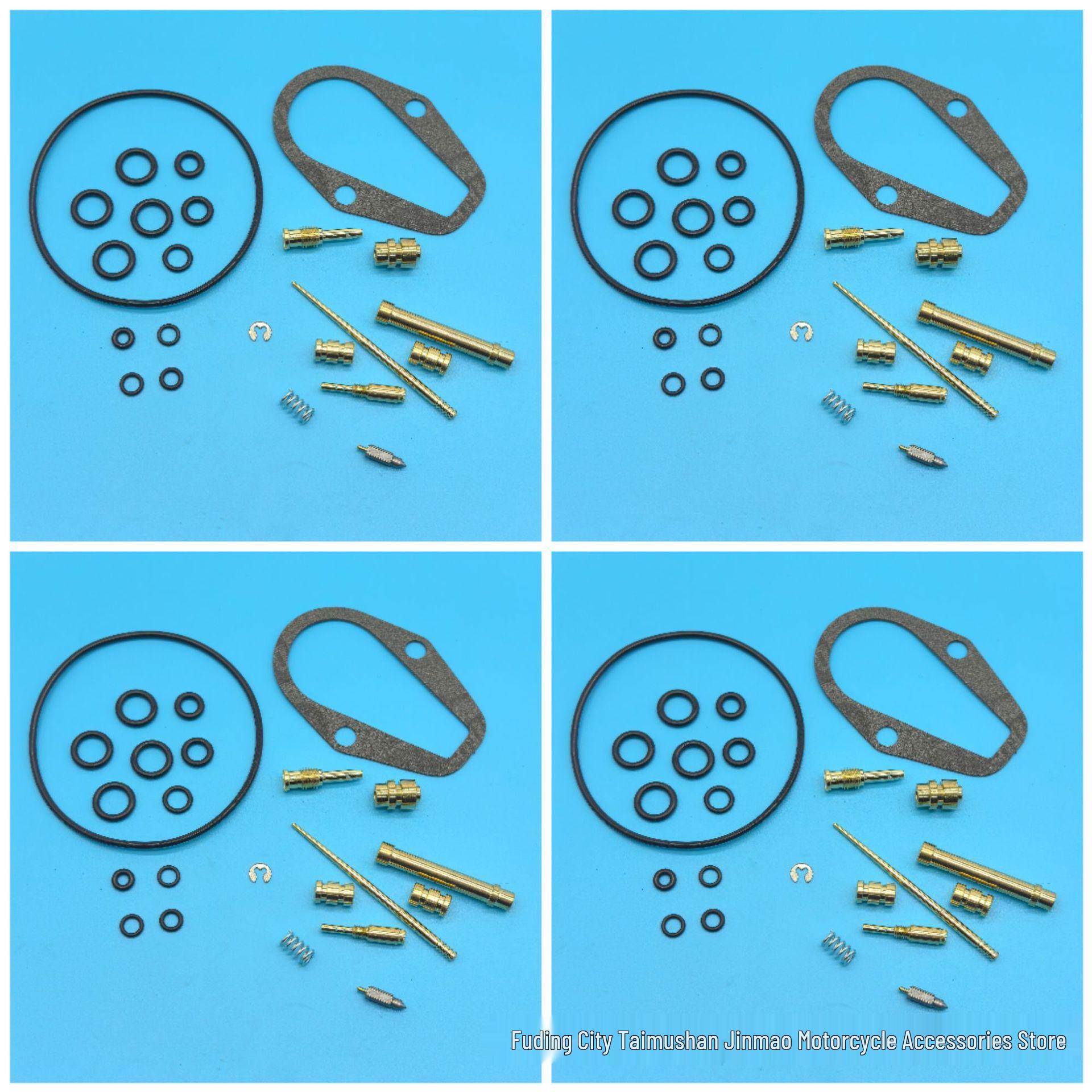 4-Piece Carburetor Repair Kit for Honda CB500, CB500K, CB550, CB550F Consult Shop Owner
