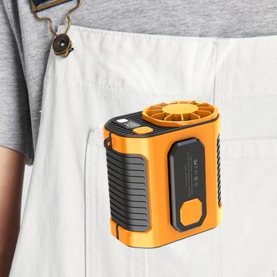 Hands-Free Waist Fan Portable Cooling Device for Outdoor Activities