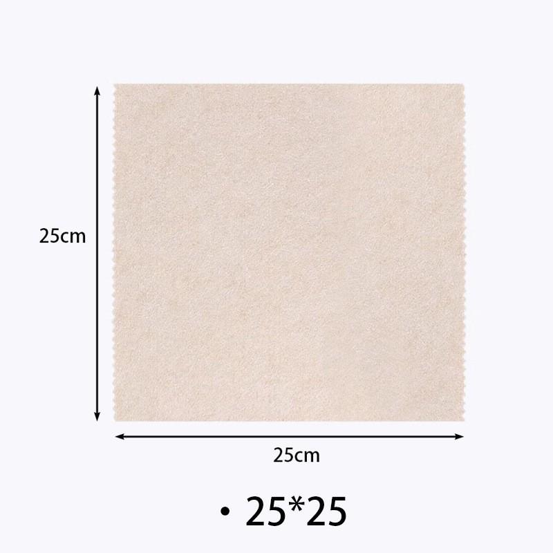 Multifunktionales, leicht zu reinigendes Luffa-Scheuerschwamm - Dickes, antihaftbeschichtetes Küchen-Geschirrtuch