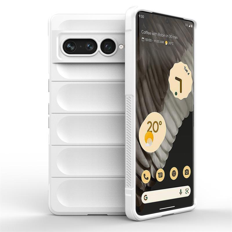 For Google Pixel 10 9 9A 8 8A 7 Pro 7A 6A Anti-Slip Bump TPU Armor Skin Full Protection Camera Shell Shockproof Cover Fundas
