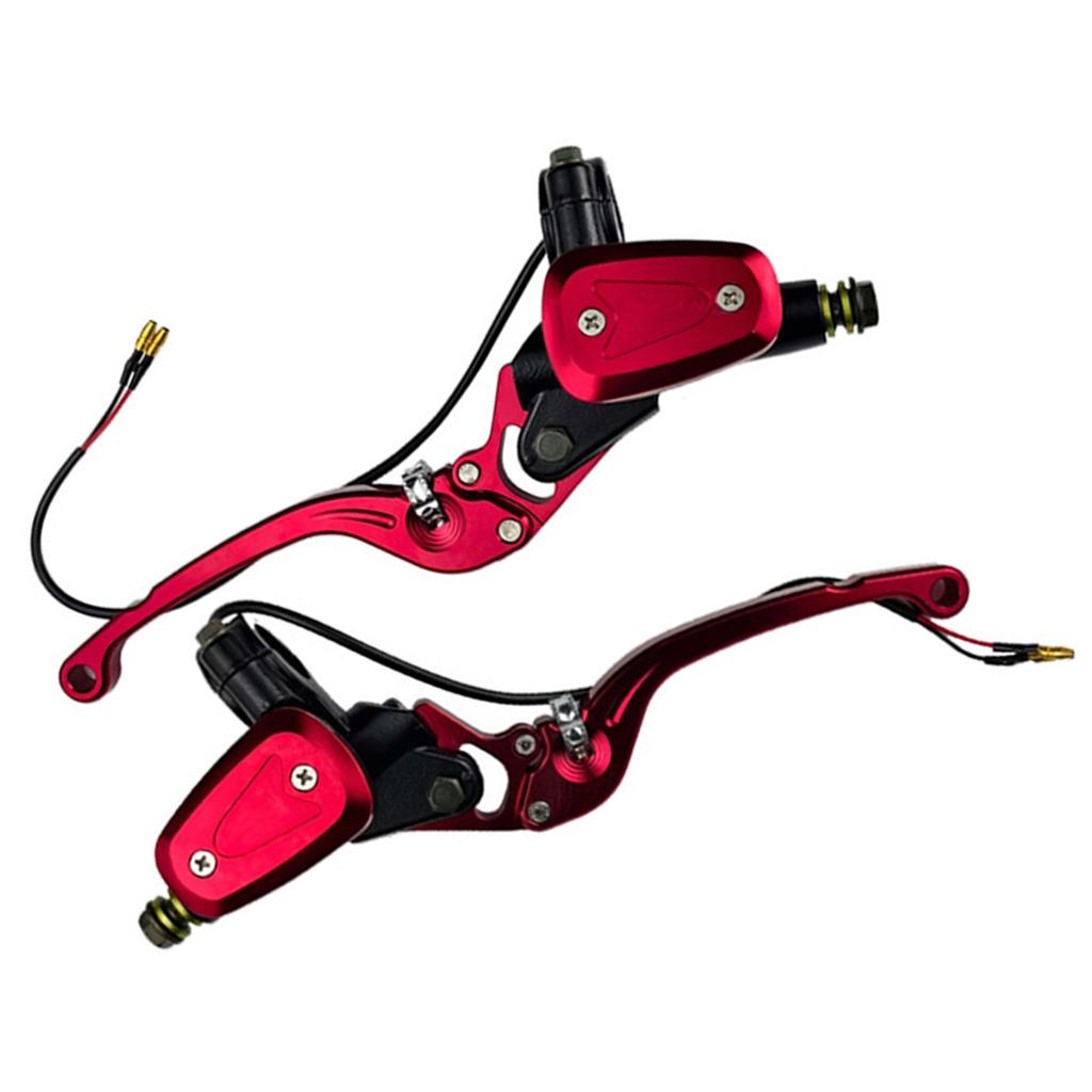 Motorcycle Brake Pump Front Brake Clutch Cylinder Hydraulic Brake Lever Motorbike Modification Set