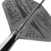 CUESOUL Integrated Dart Flight And Shaft ROST 77 Forest Standard 3 Pieces CS-77-XB1T-M-CROCO