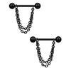 1 Stück mehrschichtige Kette Drop Nipple Bar Ring Barbell Body Piercing Schmuck