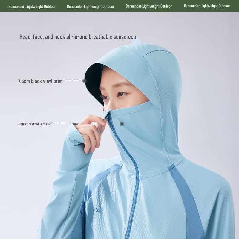 Beneunder Women's UV Protection Breathable Cooling Jacket