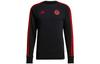 Sweatshirts Men's Black Crew Neck Moderate Regular GR0666