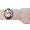 CASIO Casio Standard Dress Watch Analog Stainless Steel Leather Silver Brown Men's MTP-V005L-7B5