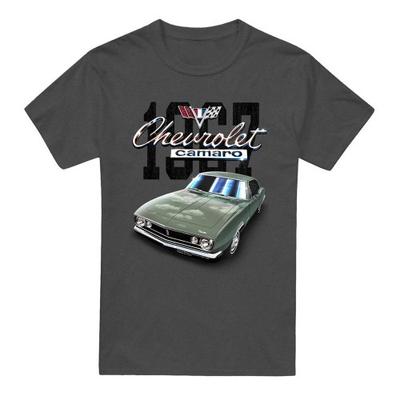 Chevrolet Unisex Adult Classic Camaro Heather T-Shirt