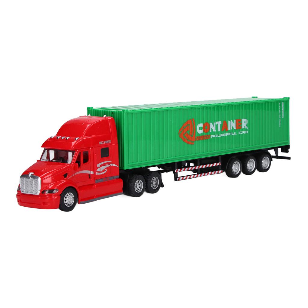 Container Truck Model 1:48 Vivid Exquisite Beautiful Decorative Toy Ornament for   3 Years Old
