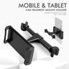 Evrensel Araba Arka Koltuk Başlığı Montaj Tutucu iPad Air 4-11 İnç İçin 360 Derece Döndürme Mini Tablet PC Otomatik Araba Telefon Tutucu Stand