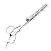 Slanted Tail Carbon and Stainless Steel Hairdressing Scissors and Thinning Shears