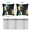 Ricked and Mortys Pillow Cover  Retro Trendy Pillow Case For Sofa Couch Bed Living Room Print Pillowcases Birthday Present