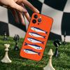 Sardinas Phone Case For IPhone 17,16,15,14,13,12,11,Pro,Max,Plus,Mini,Soft Silicone Black Case