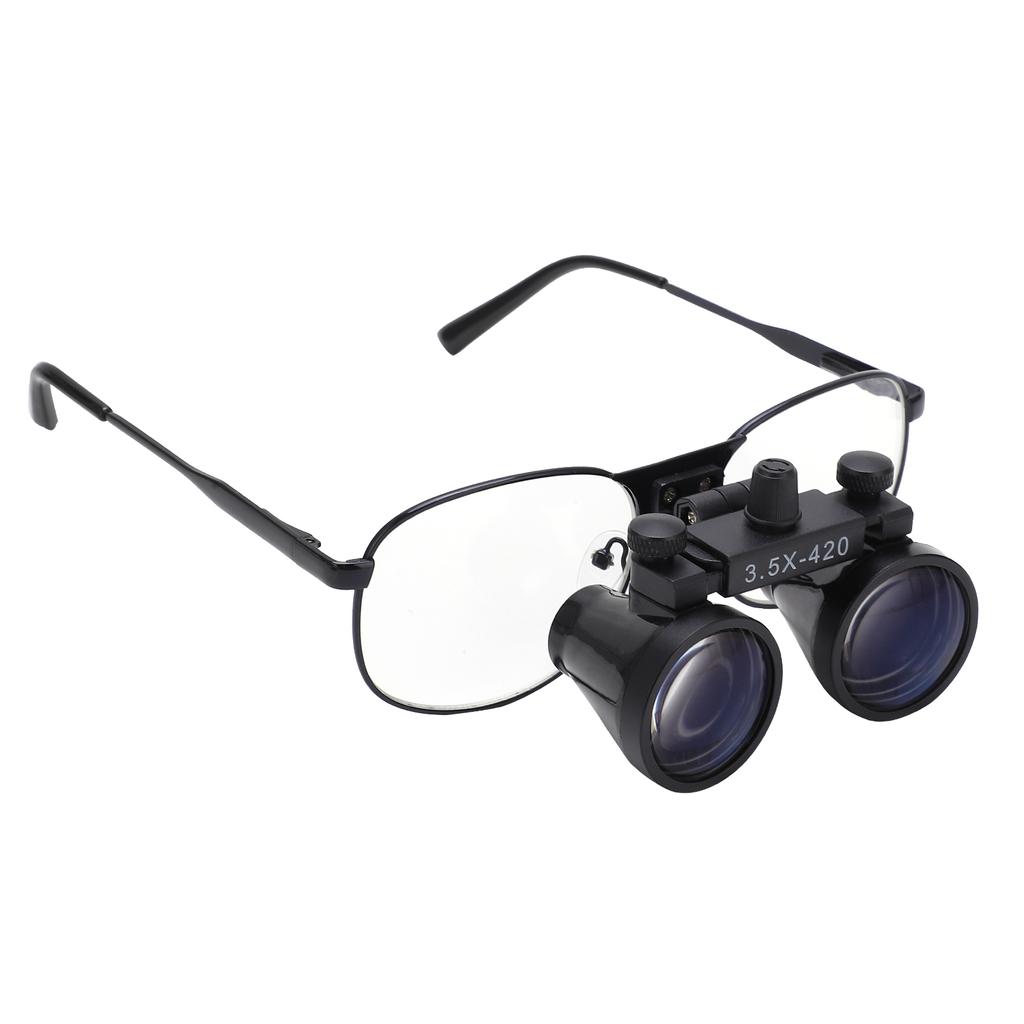 3.5?420 Chirurgische Lupe 3,5X Zahnärztliche chirurgische Lupe mit Metallrahmen für