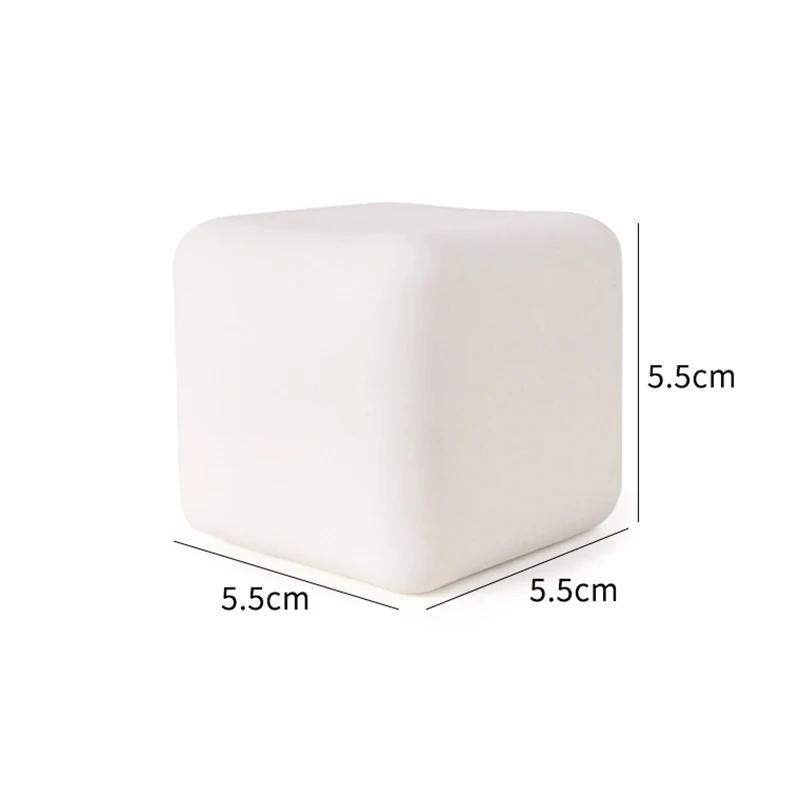 Cute Tofu Stress Balls Sensory Toys Stress Relief Fidget Toys Squishy Dough Ball Gifts for Adults Children Best Gift