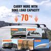 Universal Roof Rack Crossbar for Naked Roof Vehicle Aluminum with Lock