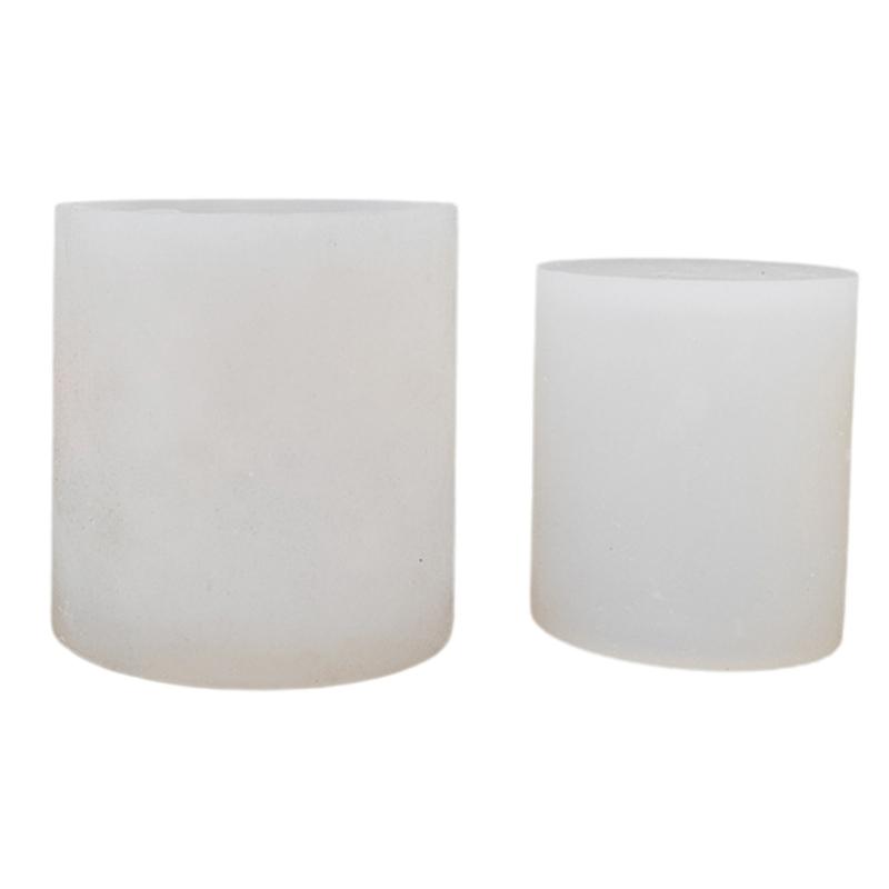 Stampi Portacandele a Forma Circolare Creativi Portacandele 3D Stampini in Silicone per Contenitori di Gioielli e Decorazioni per la Casa