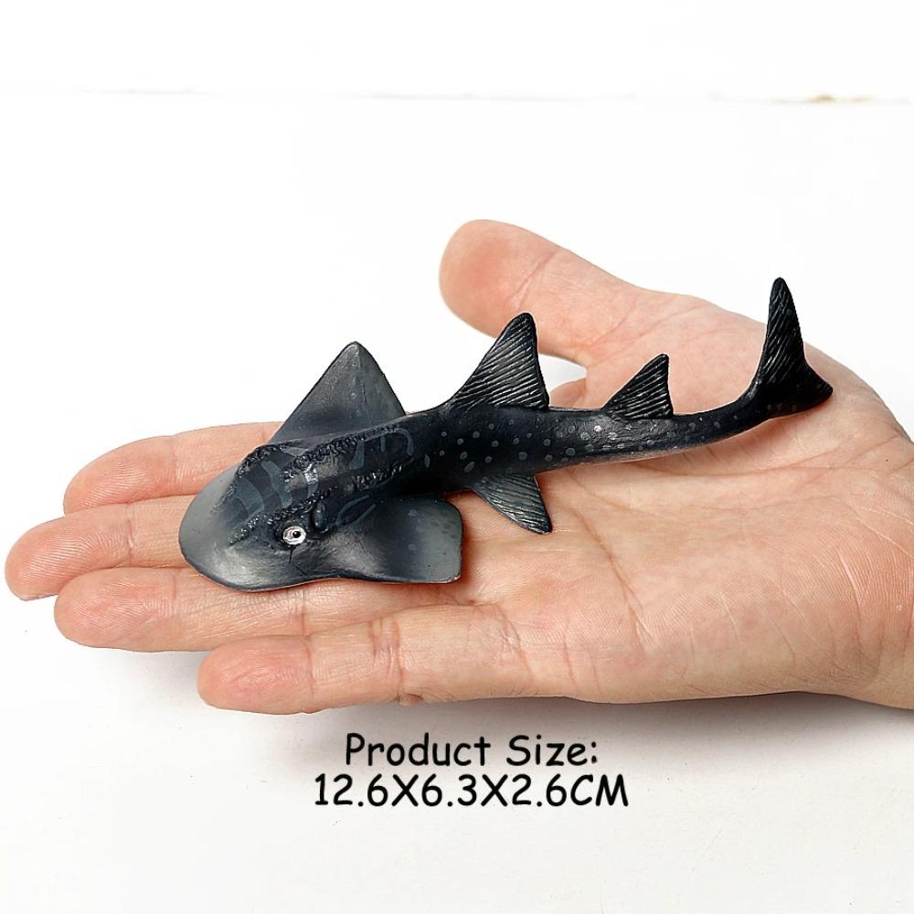 Stingray Manta Ray Figures Fish Toy Ocean Marine Animal Figurines Anime Action Figure Plastic Animals for Children Toys Games