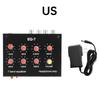 EQ-7 Audio Signal Preamplifier 7 Band Equalizer Adjust High School Bass Sound Phone Computer Headphone Amplifier DC US Plug