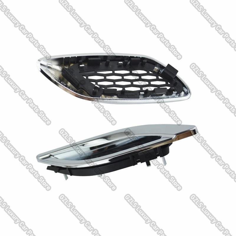 Exterior Left Right Side Body Fender Air Inlet Grille Trim For Maserati Ghibli Levante Quattropor 2014-2022