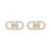 Ferragamo Double Gancini Crystal Earrings 760871 785180