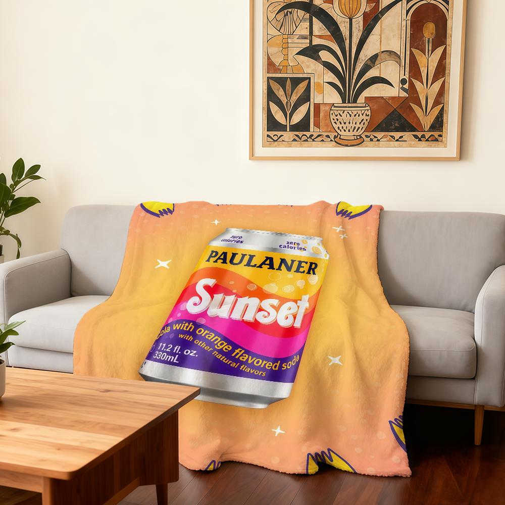 

P-Paulaner Spezi Blanket Super Warm Comfortable Plush Throw Blanket Child Home Sofa Bedroom Gift 40x50in