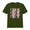 Retro Pop Art s Music Idol Color Block Portrait Print Casual T Shirt vintage Washed Breathable homme Comfortable Soft graphic